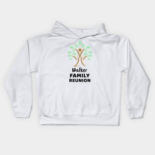 Walker Family Reunion Design Kids Hoodie